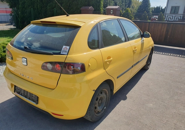 Seat Ibiza cena 6000 przebieg: 217235, rok produkcji 2008 z Chojnów małe 22